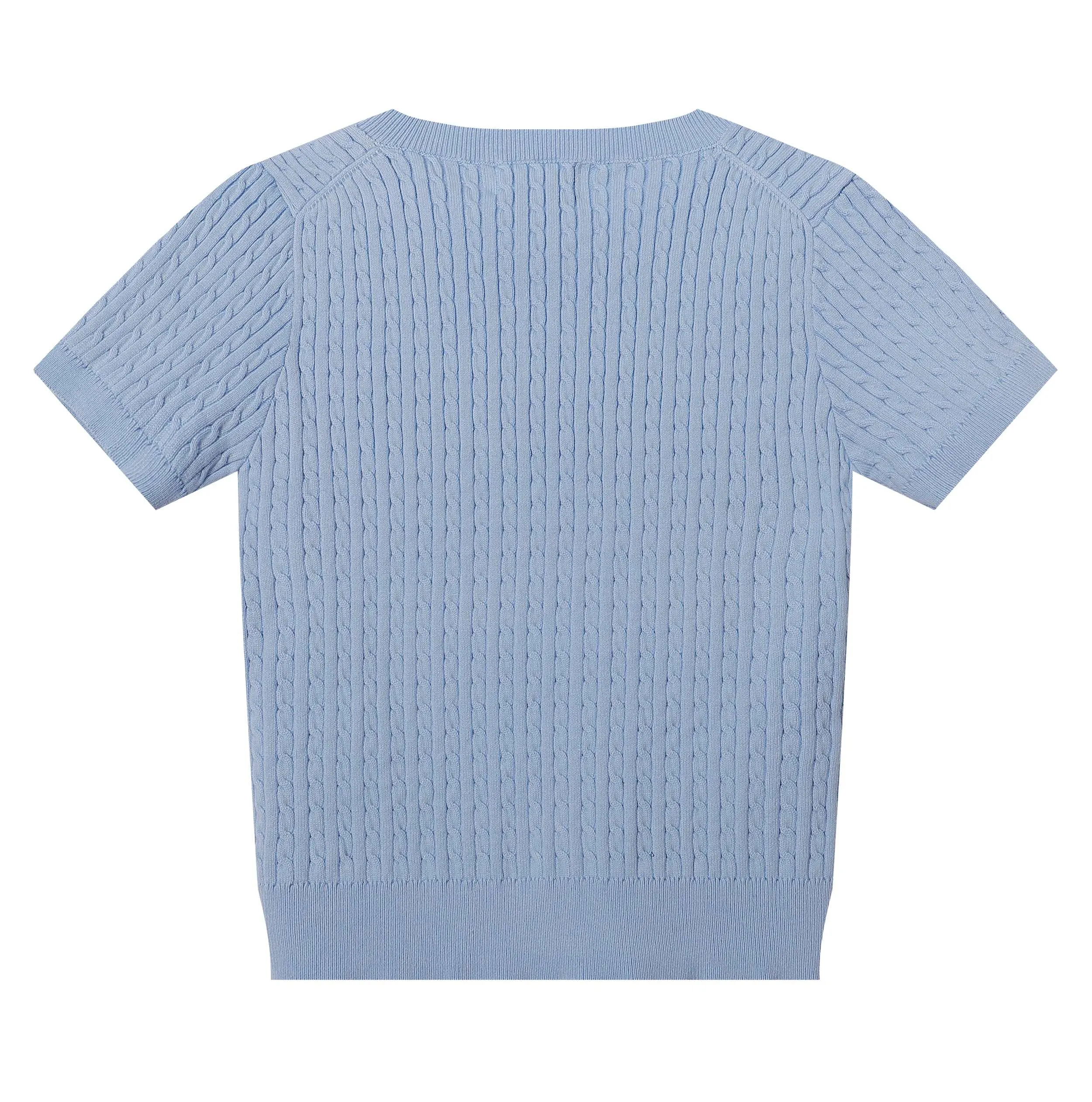 🅿️138 L38 #Ralph Lauren•New V-neck small logo embroidered short-sleeved bottoming knitted sweater ✅✅✅ Ready in stock Focus on quality Feel free to compare Evergreen models that are not off the shelves Bosses can rest assured to sell Size: S M L